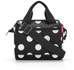 reisenthel allrounder cross dots white &ndash; Kleine Crossbody Bag mit abnehmbarem und