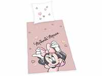 Herding Disneys Minnie Mouse Bettwäsche-Set, Kopfkissenbezug 80 x 80 cm,...