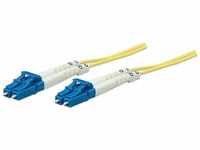 Intellinet LWL Kabel LC/LC OS2 3m gelb 9/125um Duplex Singlemode
