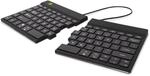 R-GO Tools Split Break Tastatur Bluetooth QWERTY US Englisch Schwarz