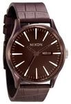 Nixon Herren-Armbanduhr Analog Leder A105471-00