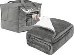 WOLTU Gewichtsdecke 7 kg 150 x 200 cm, Entspannungsdecke f&uuml;r Erwachsene |...