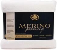 G&ouml;zze - Gem&uuml;tliche Kuscheldecke, Merino Feeling, Wendbar, Hohe Dichte 600...