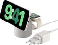 Belkin BoostCharge Pro kabellose 2-in-1-Ladestation mit MagSafe (15 W)...
