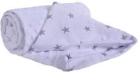 Medi Partners Krabbeldecke 100% Baumwolle 75x100cm doppelseitig multifunktional Minky