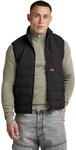 G-STAR RAW Herren Foundation Liner Weste, Schwarz (dk black D24277-D518-6484), S