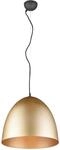 Reality Leuchten Pendelleuchte Tilda R30661908, Schirm Aluminium Messing matt,...