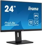 iiyama Prolite XUB2492QSU-B1 60,5cm 23,8" IPS LED-Monitor WQHD 100Hz HDMI DP...