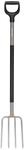 Fiskars Spatengabel f&uuml;r Harte, steinige B&ouml;den, Mit 4 Zinken, L&auml;nge: 132 cm