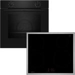 NEFF BX16IB, Backofen-Set bestehend aus B1DCA0AK0, N 30, Backofen 60 x 60 cm und