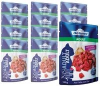 Dehner Premium Katzenfutter, Nassfutter, f&uuml;r ausgewachsene Katzen, Lamm / Lachs&ouml;l,
