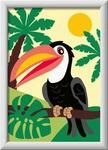 Ravensburger CreArt 23762 - Tukan im Dschungel - Malen nach Zahlen Vogel f&uuml;r...