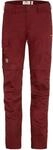 Fj&auml;llr&auml;ven Damen Karla Pro Zip-Off Hose, Bordeaux Red, 42