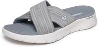 Skechers Damen Go Walk Flex Sandale ImpressedGO WALK FLEX SANDAL IMPRESSED, Graues