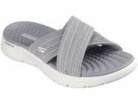 Skechers O-t-g Damen GO Walk Flex Sandale Impressed, Grau Textil, 36 EU