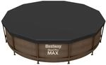 Bestway PVC-Abdeckplane &Oslash; 370, schwarz, rund