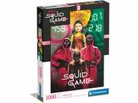 Clementoni 39693 Squid Game Puzzle Game-1000 Teile Für Erwachsene Und Kinder...