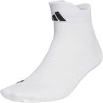 adidas Unisex Performance Designed for Sport Ankle Socks, White/Black, 46-48