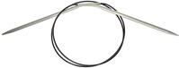 Prym 211279 Rundstricknadeln Aluminium, 80 cm, 4,50 mm, grau