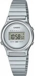 Casio LA700WE-7AEF Miniuhr Analog Stahl Silber