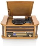 Dual NR 4 Nostalgie Musikanlage mit Plattenspieler