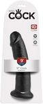 King Cock 22.9 cm Black Dildo