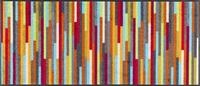 wash+dry Fu&szlig;matte, Mikado Stripes 60x140 cm, innen und au&szlig;en, waschbar