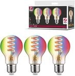 Paulmann 29163 Filament 230V Smart Home Zigbee LED Birne 3x470lm 3x6,3W RGBW+...