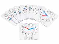 WISSNER 90700 aktiv lernen - 10 beschriftbare Folien Uhren - RE-Plastic°