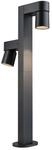 Paulmann 94824 LED Pollerleuchte Kimu IP44 822mm 3000K 2x8W 2x500lm 230V 70&deg;