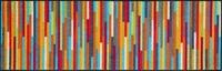 wash+dry Fu&szlig;matte, Mikado Stripes 60x180 cm, innen und au&szlig;en, waschbar