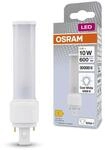 Osram DULUX LED D10 EM, G24D-1, 5W, 600lm, 4000K, kaltwei&szlig;e Lichtfarbe,