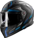 LS2, Integraler Motorradhelm VECTOR II ALIZER Matt Black Blue, M
