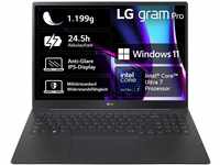 2024 LG gram Pro 16 Zoll Notebook - 1199g Intel Core Ultra7 Laptop (16GB RAM,...