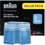 Braun 3-in-1 ShaverCare Reinigungskartuschen f&uuml;r Reinigungsstationen &ndash;...