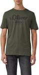s.Oliver Baumwoll-T-Shirt mit Logo-Print