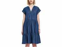 ESPRIT Damen 053EE1E305 Kleid, 902/Blue Medium Wash, 34