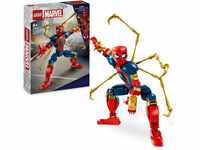 LEGO Marvel Iron Spider-Man Baufigur, Superhelden-Actionspielzeug für Kinder...