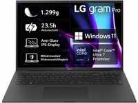 2024 LG gram Pro 17 Zoll Notebook - 1299g Intel Core Ultra7 Laptop (16GB RAM,...