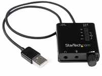StarTech.com USB Audio Adapter - Externe USB Soundkarte mit SPDIF Digital Audio...