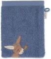 3er-Pack Waschhandschuh Esel Emmilius aus Frottee (Baumwolle), Kinder Waschlappen in