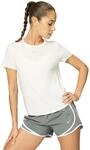Nike One Classic Df Ss Damen T-Shirt, White/Black, XL