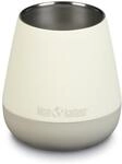 Klean Kanteen Rise Wine Tumbler aus Edelstahl in der Farbe Tofu, 296ml, 1010178