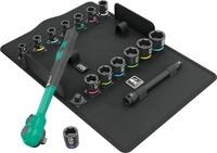 Wera 05005530001 8100 SB 12 Zyklop Comfort Knarrensatz, Umschalthebel,...