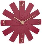 TFA Dostmann Designer-Wanduhr Clock in The Box, 60.3020.05, mit leisem Sweep-Uhrwerk,