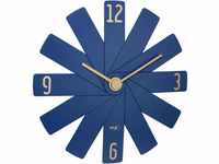 TFA Dostmann Analoge Wanduhr Clock in The Box, 60.3020.06, geräuscharmes...