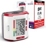 scala SC 6400 rot Handgelenk Blutdruckmessger&auml;t &ndash; Pr&auml;ziser Blutdruckmesser mit