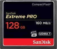SANDISK Extreme Pro CompactFlash Speicherkarte 128GB (UDMA7, 4K-UHD- und