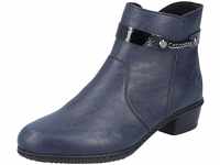 Rieker Damen Y0783 Mode-Stiefel, blau, 38 EU