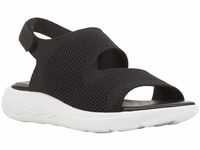 Geox D SPHERICA EC5 A Sport Sandal, Black, 35 EU